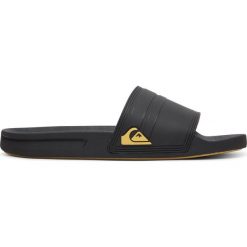 Quiksilver Rivi Kapcie Czarny. Czarne kapcie męskie Quiksilver, z materiału. Za 157,95 zł.