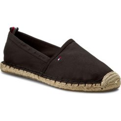 Espadryle damskie: Espadryle TOMMY HILFIGER – Int Lana 11D FW0FW00382 Black 990