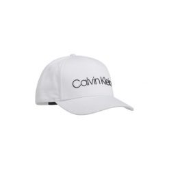 Czapki z daszkiem Calvin Klein Jeans K50K504665 SLIVER CAP. Białe czapki męskie Calvin Klein Jeans, bez wzorów, z jeansu. Za 132,39 zł.