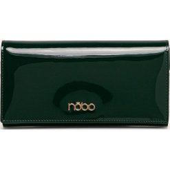 Nobo - Portfel skórzany. Zielone portfele damskie Nobo, bez wzorów, z poliesteru. W wyprzedaży za 189,90 zł.
