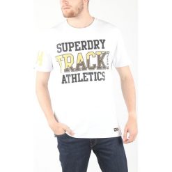 SuperDry Koszulka Biały. Białe koszulki damskie Superdry, s, z nadrukiem, z bawełny, bez kołnierzyka, z krótkim rękawem. Za 171,95 zł.