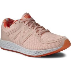 Buty NEW BALANCE - WLZANTDB Pomarańczowy. Brązowe buty do biegania damskie marki New Balance, z materiału. W wyprzedaży za 299,00 zł.