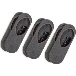 Zestaw 3 par stopek męskich VANS - Classic Super No Show VN000XTTHTG r.42,5/47 Heather Grey. Szare skarpetki męskie Vans, bez wzorów, z elastanu. Za 59,00 zł.