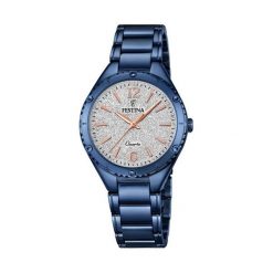Festina F16923-3 - Kupuj tylko oryginalne produkty w autoryzowanym sklepie. Szare zegarki damskie marki Festina. Za 308,00 zł.