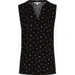 Tom Tailor Denim - Damska bluzka bez rękawów, czarny. Czarne bluzki damskie TOM TAILOR DENIM, l, bez wzorów, z denimu, eleganckie, bez kołnierzyka, bez rękawów. Za 89,95 zł.