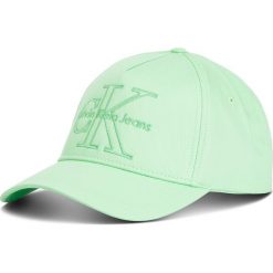 Czapka z daszkiem CALVIN KLEIN JEANS - J Re-Issue Baseball K40K400101 306. Zielone czapki damskie marki Calvin Klein Jeans, z bawełny. Za 149,00 zł.