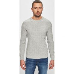 Only & Sons - Sweter. Szare swetry męskie Only & Sons, m, bez wzorów, z bawełny, z okrągłym kołnierzem, bez kaptura. W wyprzedaży za 69,90 zł.
