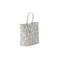 Shopper bag damskie: Torby shopper Armani jeans SHOPPING BAG BEIGE