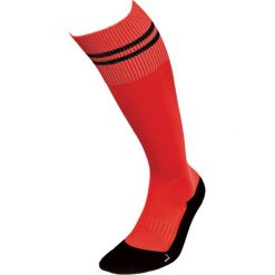 Skarpetogetry piłkarskie: JJW Getry piłkarskie Football Deodorant Silver czerwono-czarne r. 38-40