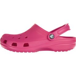 Crocs Classic Crocs Różowy. Różowe klapki męskie Crocs, w paski, z materiału. Za 180,95 zł.