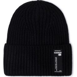 Czapka NAPAPIJRI - Fayetteville N0YKCX Black 041. Czarne czapki męskie Napapijri, bez wzorów, z materiału. Za 199,00 zł.