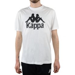 Kappa Caspar T-Shirt 303910-11-0601. Białe t-shirty męskie Kappa, m, bez wzorów, z bawełny, bez kołnierzyka. W wyprzedaży za 39,99 zł.