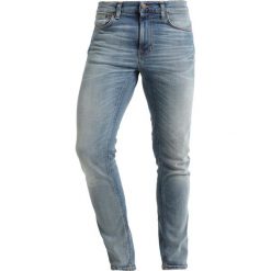 Nudie Jeans LEAN DEAN Jeansy Slim Fit used cross. Niebieskie jeansy męskie marki Nudie Jeans, m, bez wzorów. Za 579,00 zł.