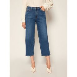 Jeansy Regular Fit Lee Wide L30SLTGX. Niebieskie jeansy damskie Lee, l. W wyprzedaży za 229,00 zł.