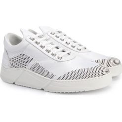Barbarossa Moratti Sneakersy. Białe sneakersy męskie Barbarossa Moratti, bez zapięcia. Za 389,00 zł.