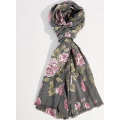 Chusta w kwiaty - Wielobarwn. Szare chusty damskie Mohito, w kwiaty. Za 59,99 zł.