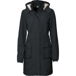 Parka bawełniana ocieplana bonprix czarny. Czarne parki damskie bonprix, bez wzorów, z bawełny, bez kaptura. Za 239,99 zł.