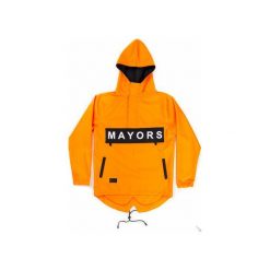 MAYORS PULL ON ORANGE. Pomarańczowe kurtki damskie marki MAJORS, s, z nadrukiem, z bawełny. Za 280,00 zł.