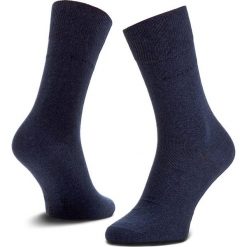 Zestaw 3 par wysokich skarpet męskich TOM TAILOR - 9003 Indigo Mel 546. Niebieskie skarpetki męskie z elastanu. Za 39,00 zł.