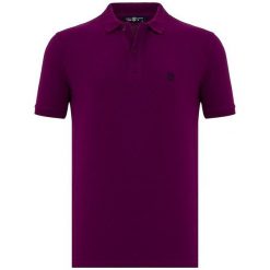 Jimmy Sanders Koszulka Polo Męska Xl Fioletowa. Fioletowe koszulki męskie Jimmy Sanders, xl, bez wzorów, polo, bez rękawów. Za 119,00 zł.