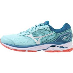 Buty sportowe damskie: Mizuno WAVE RIDER 21 Obuwie do biegania treningowe aqua splash/white/blue sapphire