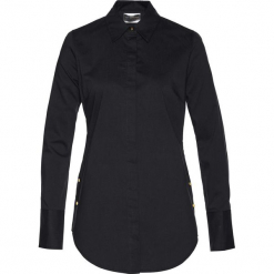 Długa bluzka bonprix czarny. Czarne bluzki longsleeves bonprix. Za 99,99 zł.