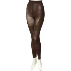 Legginsy: Modelujące legginsy w kolorze brązowym