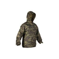 Kurtka myśliwska IMPER LIGHT 100 Camo. Brązowe kurtki męskie SOLOGNAC, xl, bez wzorów, z poliesteru, bez kaptura. Za 69,99 zł.