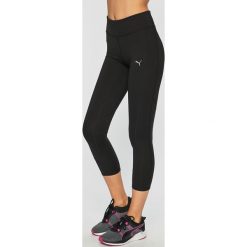 Puma - Legginsy. Czarne spodnie damskie Puma, s, bez wzorów, z elastanu. W wyprzedaży za 129,90 zł.