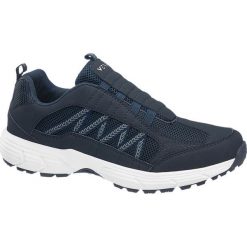Sneakersy męskie Venice granatowe. Niebieskie sneakersy męskie marki Venice, na sznurówki. Za 119,90 zł.