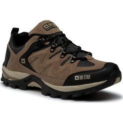 Trekkingi BIG STAR - GG174280 Camel. Pomarańczowe półbuty męskie BIG STAR, na co dzień, bez wzorów, z tworzywa sztucznego, retro, bez zapięcia. Za 189,00 zł.