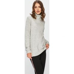 Jacqueline de Yong - Sweter. Szare golfy damskie marki Jacqueline de Yong, s, z elastanu, z krótkim rękawem. Za 129,90 zł.