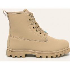 Native - Workery Johnny Treklite. Różowe workery damskie Native, z gumy, z okrągłym noskiem, bez obcasa, na obcasie, na sznurówki. W wyprzedaży za 319,90 zł.