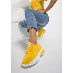 Żółte Sneakersy Oinone. Żółte sneakersy damskie Renee. Za 79,99 zł.