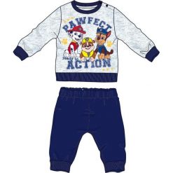 Disney By Arnetta Piżama Chłopięca Paw Patrol, 80, Szara/Niebieska. Szare bielizna chłopięca Disney By Arnetta, z motywem z bajki, z bawełny, bez rękawów. Za 55,00 zł.