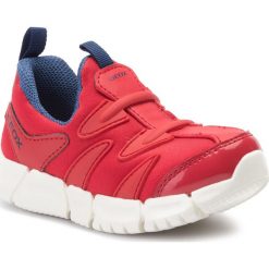 Sneakersy GEOX - B Flexyper B. F B922TF 01554 C7217 S Red/Navy. Czerwone trampki chłopięce Geox, bez wzorów, ze skóry ekologicznej, bez zapięcia. W wyprzedaży za 119,00 zł.