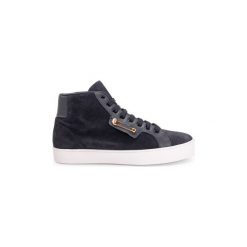 Buty John Galliano 3531A. Niebieskie trampki męskie John Galliano, bez wzorów, bez zapięcia. Za 699,00 zł.