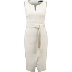 Sukienki hiszpanki: Karen Millen WAIST DETAIL PENCIL Sukienka etui offwhite