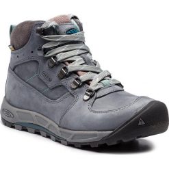 Trekkingi KEEN - Westward Mid Leather Wp 1020157 Turbulence/Stormy Weather. Niebieskie buty trekkingowe damskie marki Keen. W wyprzedaży za 419,00 zł.