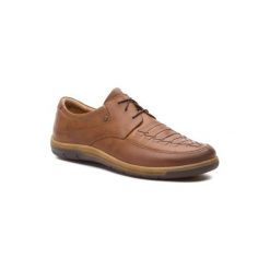 LASOCKI FOR MEN MB-QUADRO-22. Pomarańczowe półbuty męskie Lasocki For Men, bez wzorów, ze skóry, bez zapięcia. Za 179,99 zł.