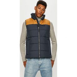 Jack Wolfskin - Bezrękawnik. Niebieskie kurtki męskie Jack Wolfskin, s, bez wzorów, z bawełny, bez kaptura. Za 539,90 zł.