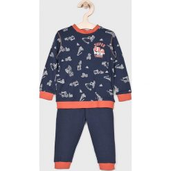 Blukids - Piżama dziecięca 74-98 cm. Niebieskie piżamy chłopięce Blukids, bez wzorów, z bawełny, bez rękawów. W wyprzedaży za 34,90 zł.