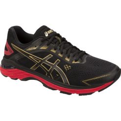 Asics GT-2000 7 1011A262-001 buty do biegania męskie czarne 40,5. Czarne buty sportowe męskie Asics, z gumy, bez zapięcia, do biegania. W wyprzedaży za 499,99 zł.