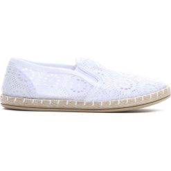 Buty sportowe dziewczęce: Białe Espadryle High Enough