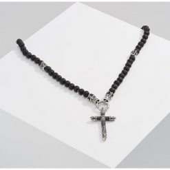 Royal Ego CROSS Naszyjnik black/silvercoloured. Czarne naszyjniki męskie marki Royal - Ego. Za 499,00 zł.