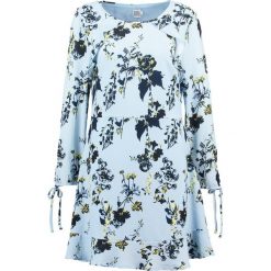 Sukienki hiszpanki: Saint Tropez FLOWER RUFFLEDRESS Sukienka letnia blue