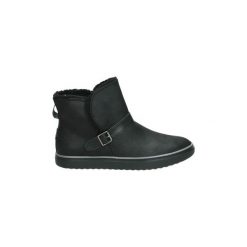 Śniegowce Skechers 44945-BLK. Niebieskie buty zimowe damskie marki Skechers. Za 285,60 zł.