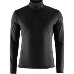 Craft Bluza Sportowa Męska Prep Black L. Białe bluzy męskie rozpinane marki Craft, m. Za 195,00 zł.