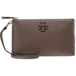 Torebki klasyczne damskie: Tory Burch MCGRAW TOP ZIP Torba na ramię silver maple