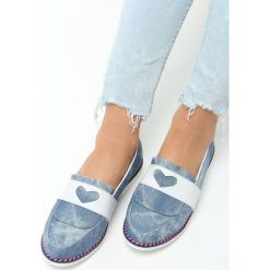 Mokasyny damskie: Niebieskie Mokasyny Peppermint